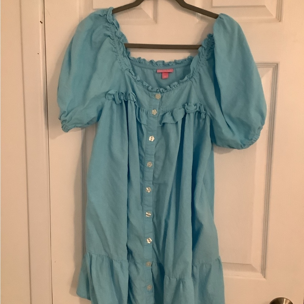 Stoney Clover Blue baby doll dress